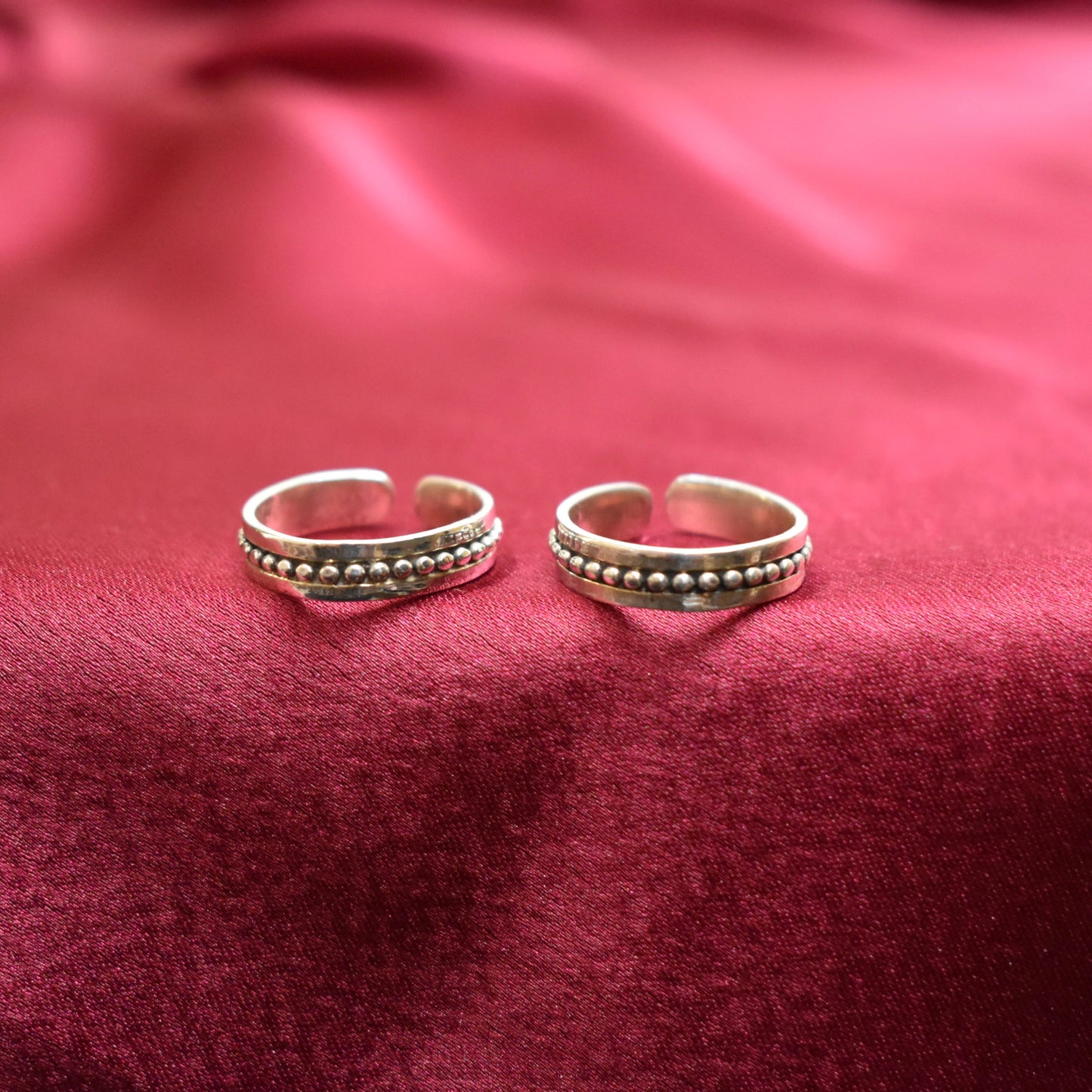 925 Silver Band Toe Ring