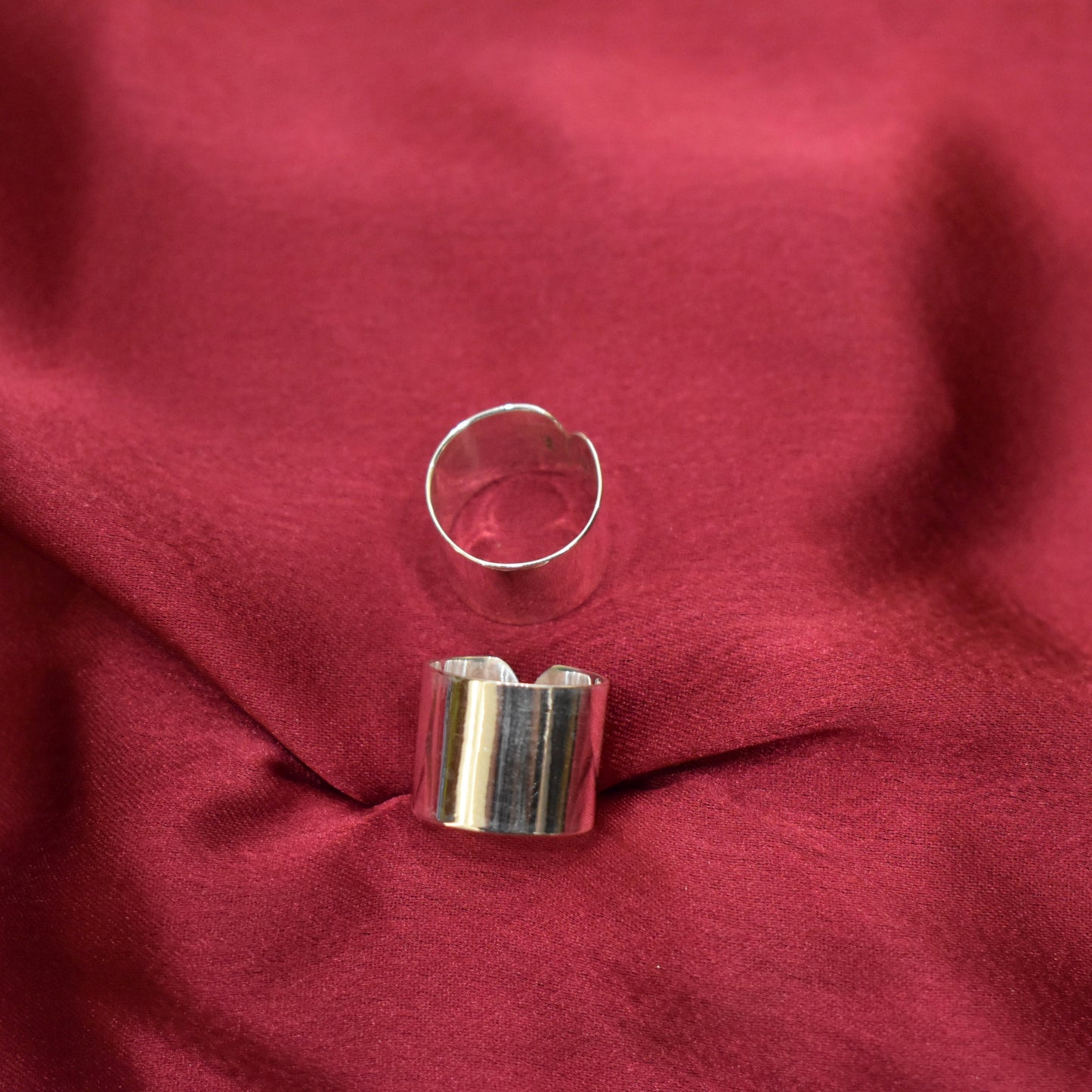 925 Silver Plain Band Toe Ring
