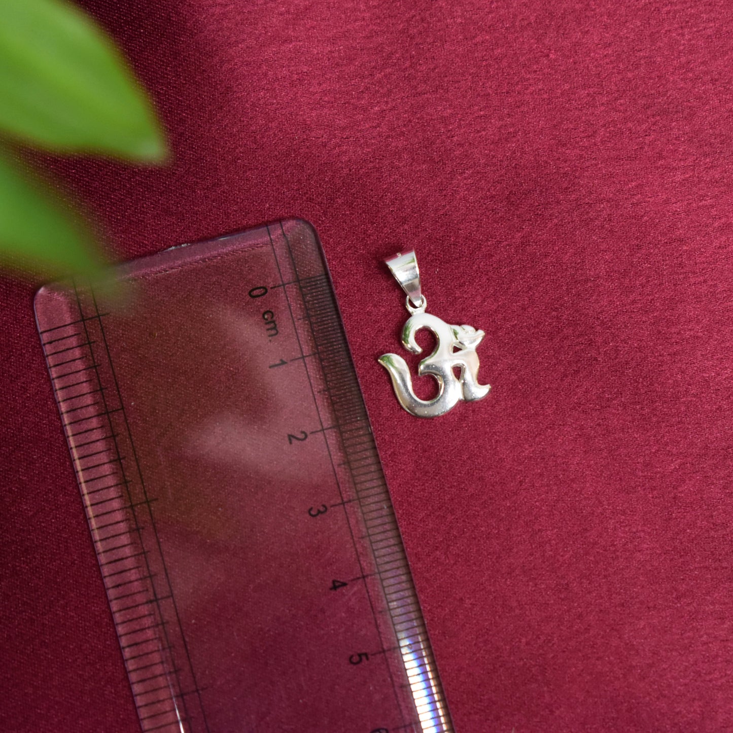 925 Silver OM Pendant
