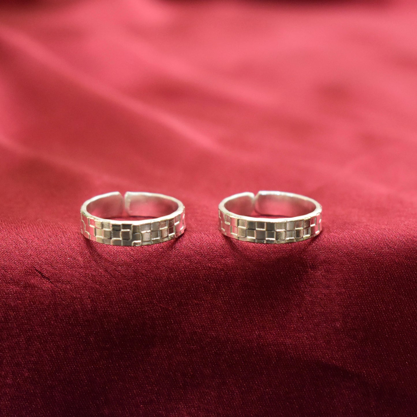 925 Silver Band Toe Ring