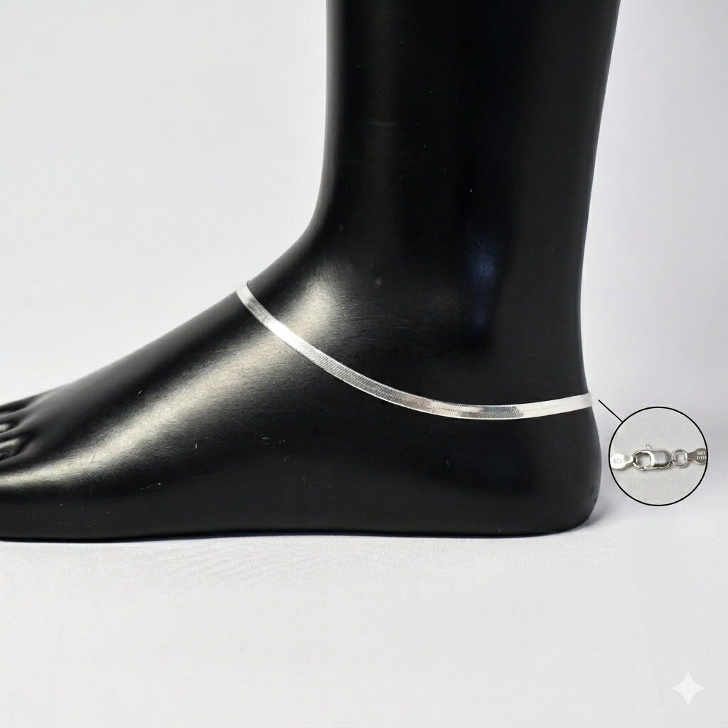 Silver Anklets