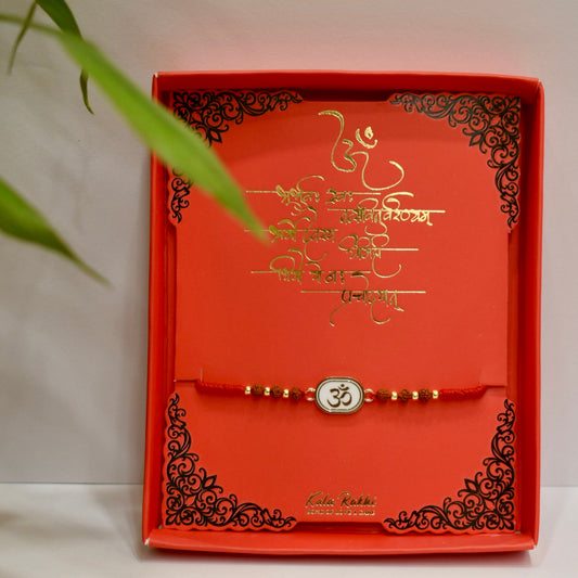 Om Golden Rakhi