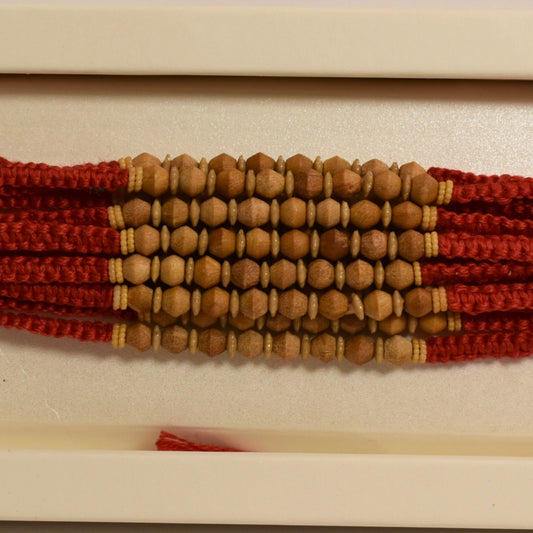 Minimal Chandan Rakhi Pack of 12(Design 1)