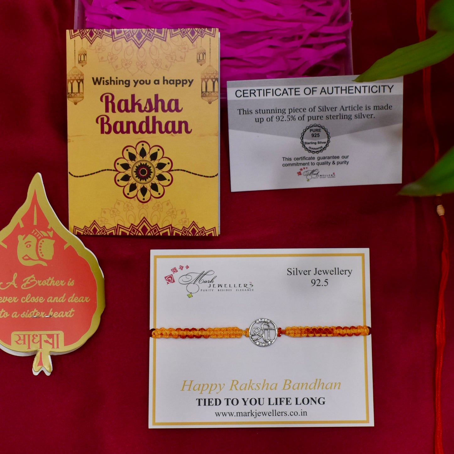 925 Silver Shree Rakhi