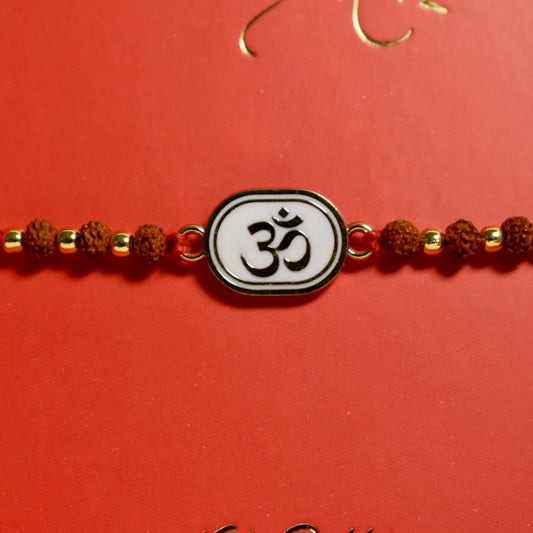Om Golden Rakhi