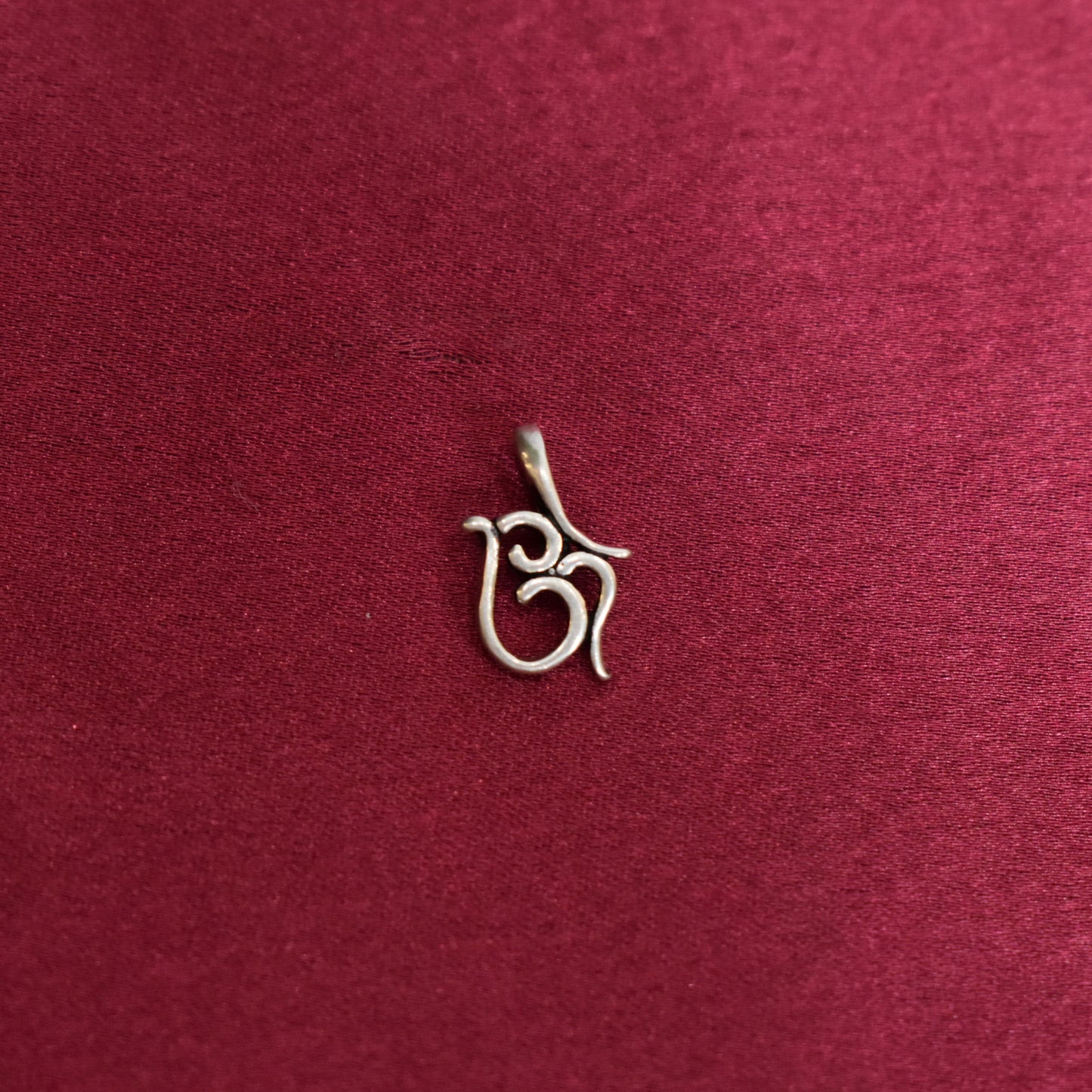925 Silver OM Pendant