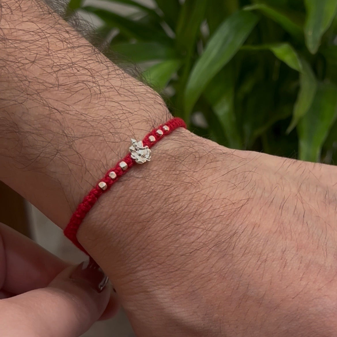 Ganesha Rakhi with Beads