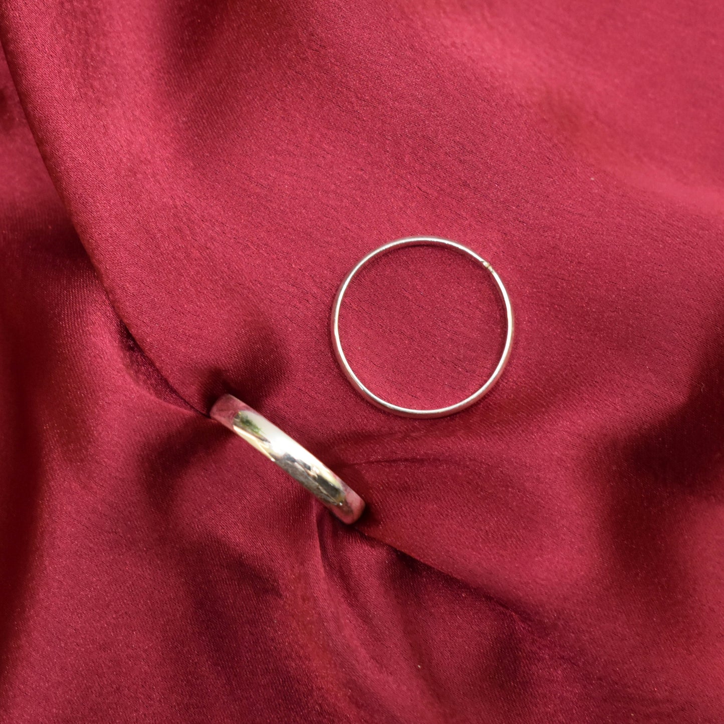 925 Silver Plain Thumb Toe Ring