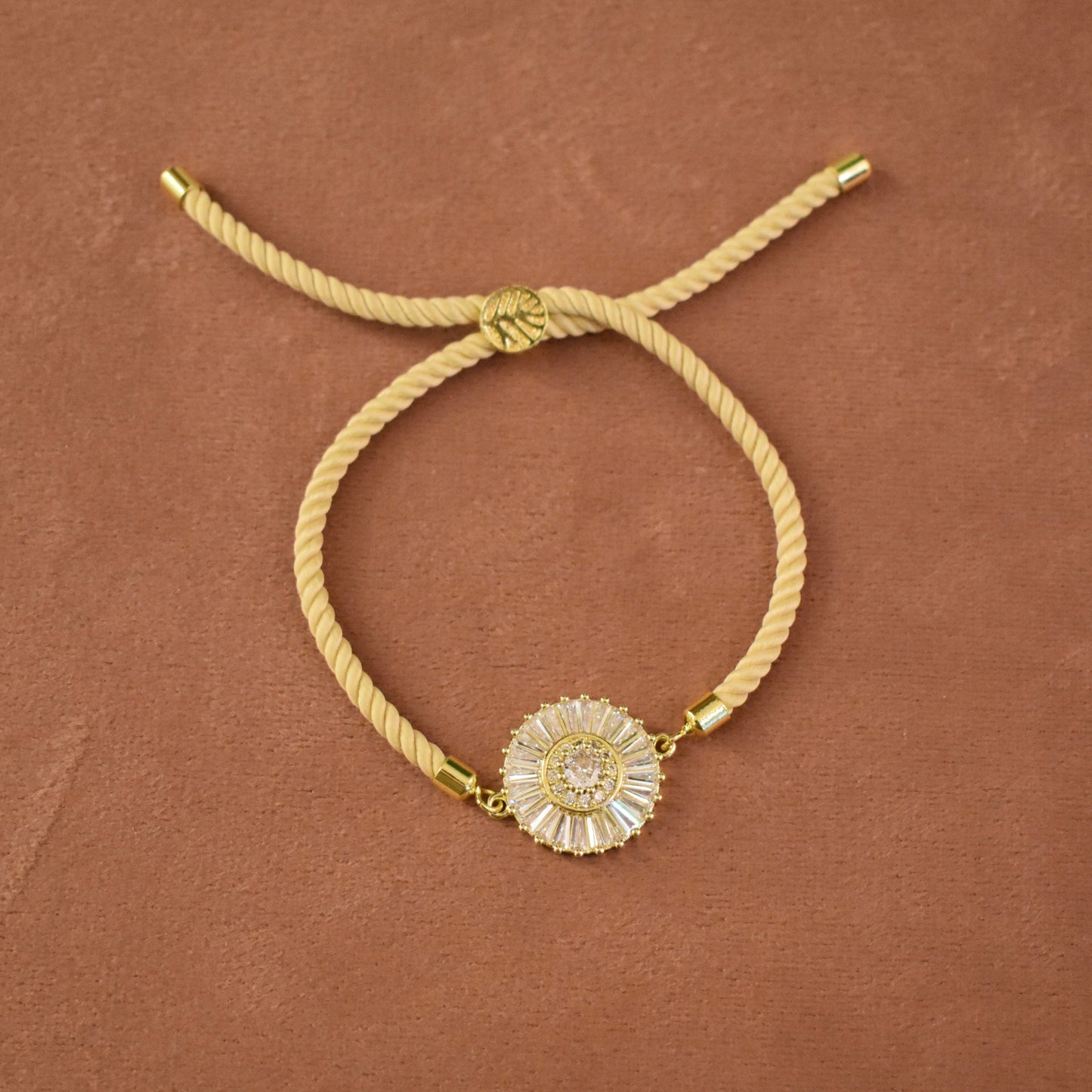 Stylish Zercon Rakhi Bracelet (Design 1)