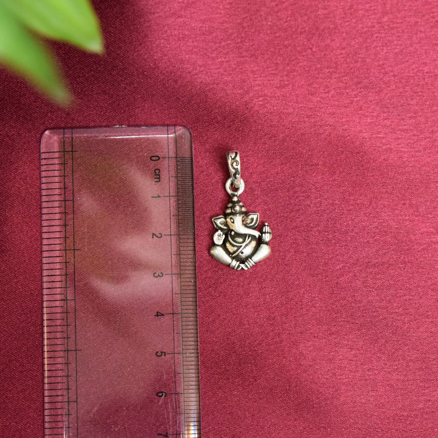 925 Silver Ganesh ji Pendant