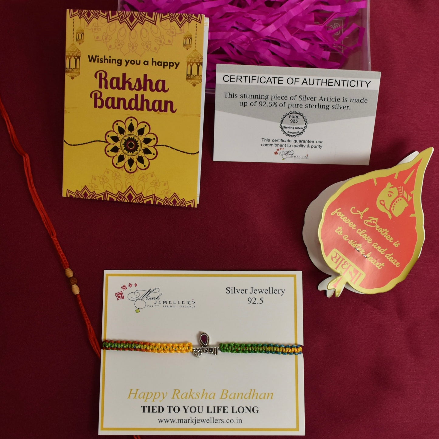 925 Silver Krishna Rakhi