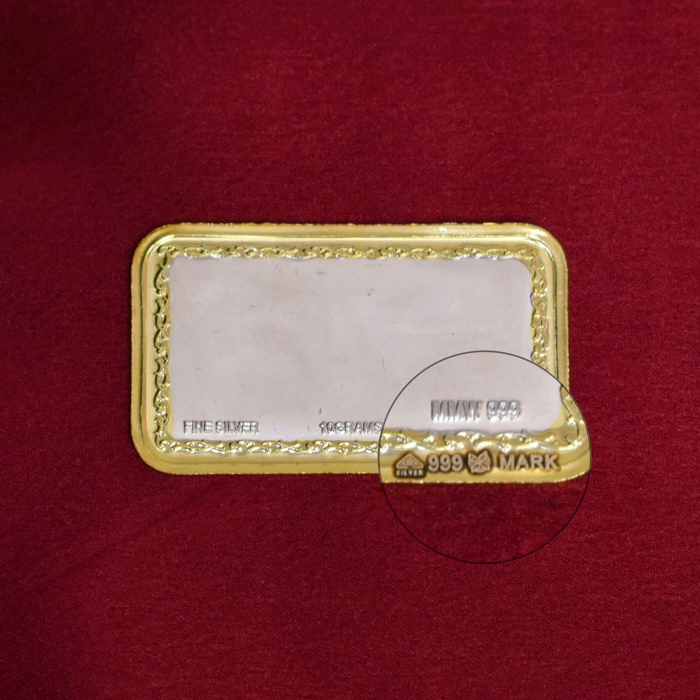 999 Silver Hallmarked Happy Wedding Coin - 10gms