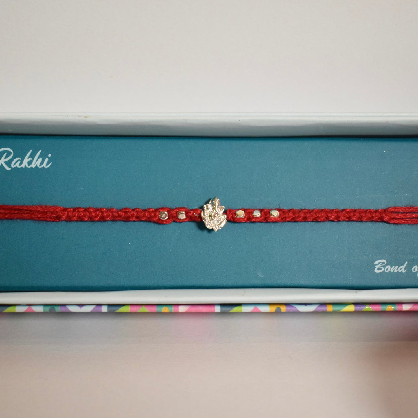 Ganesha Rakhi with Beads