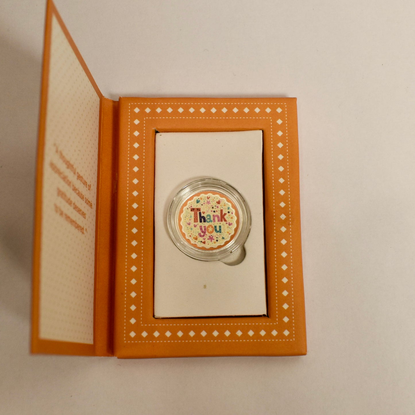 999 Silver 1 gm Thank You Coin
