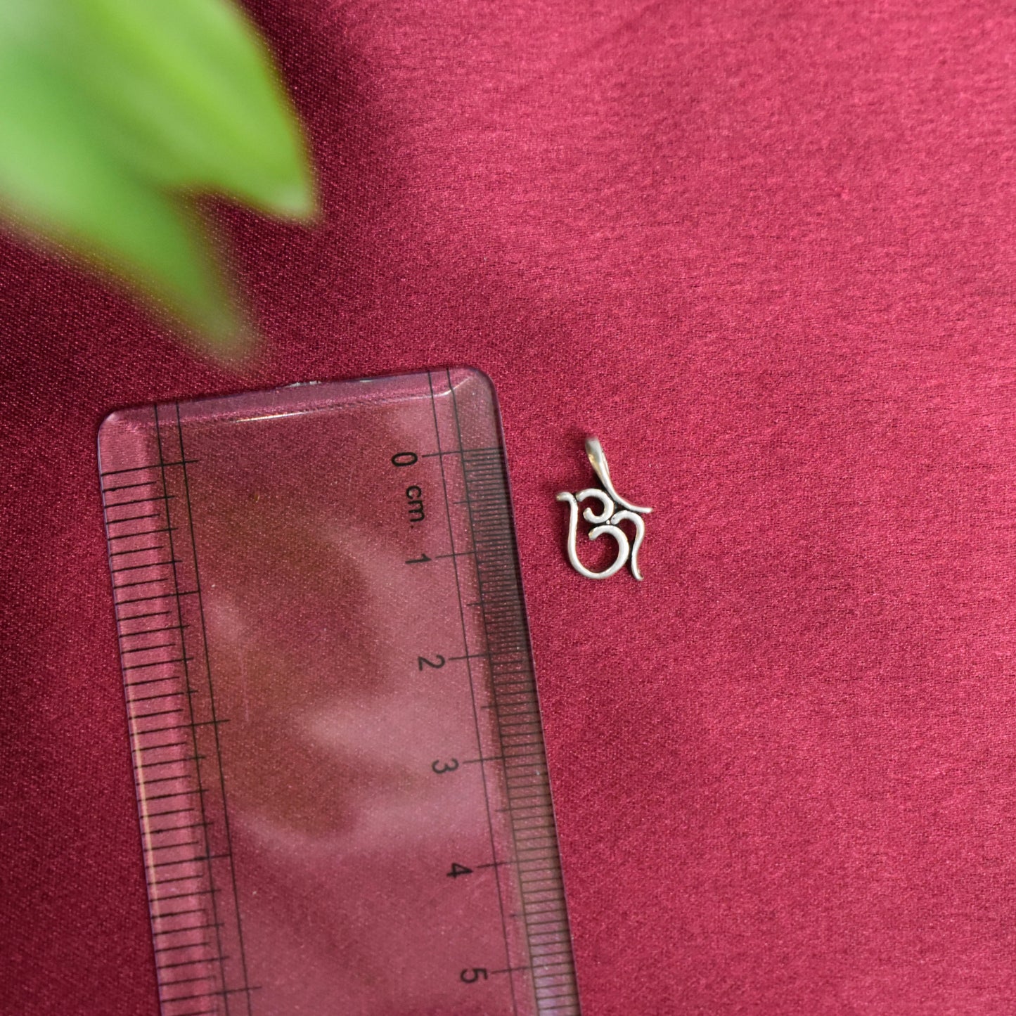 925 Silver OM Pendant
