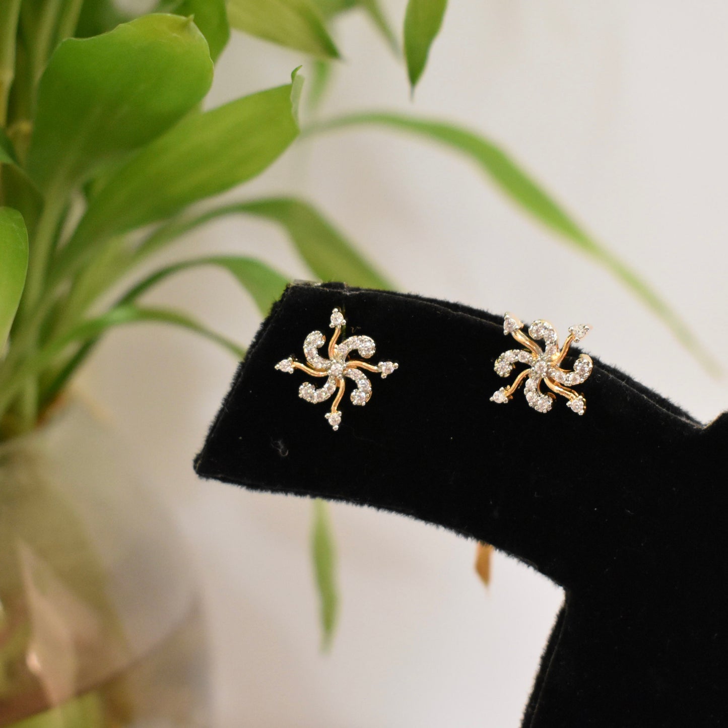 Classic Zircon Earrings