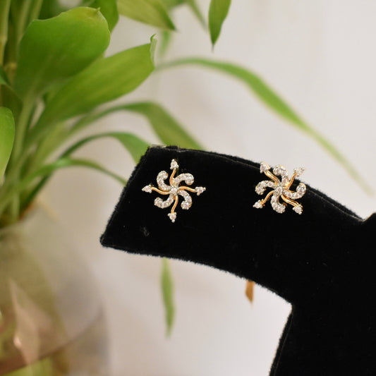 Classic Zircon Earrings