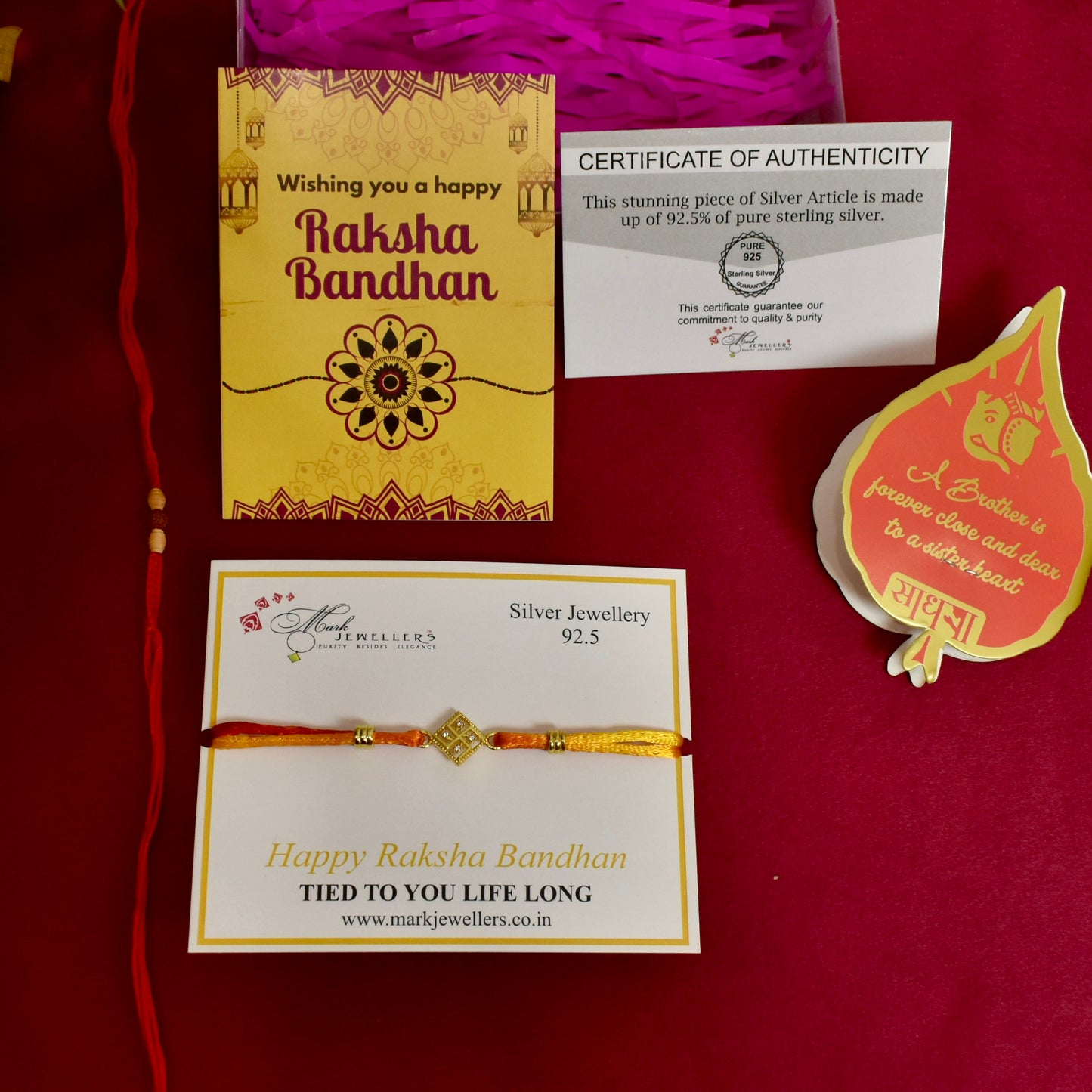 925 Silver Rakhi