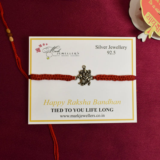 925 Silver Durga ma Rakhi