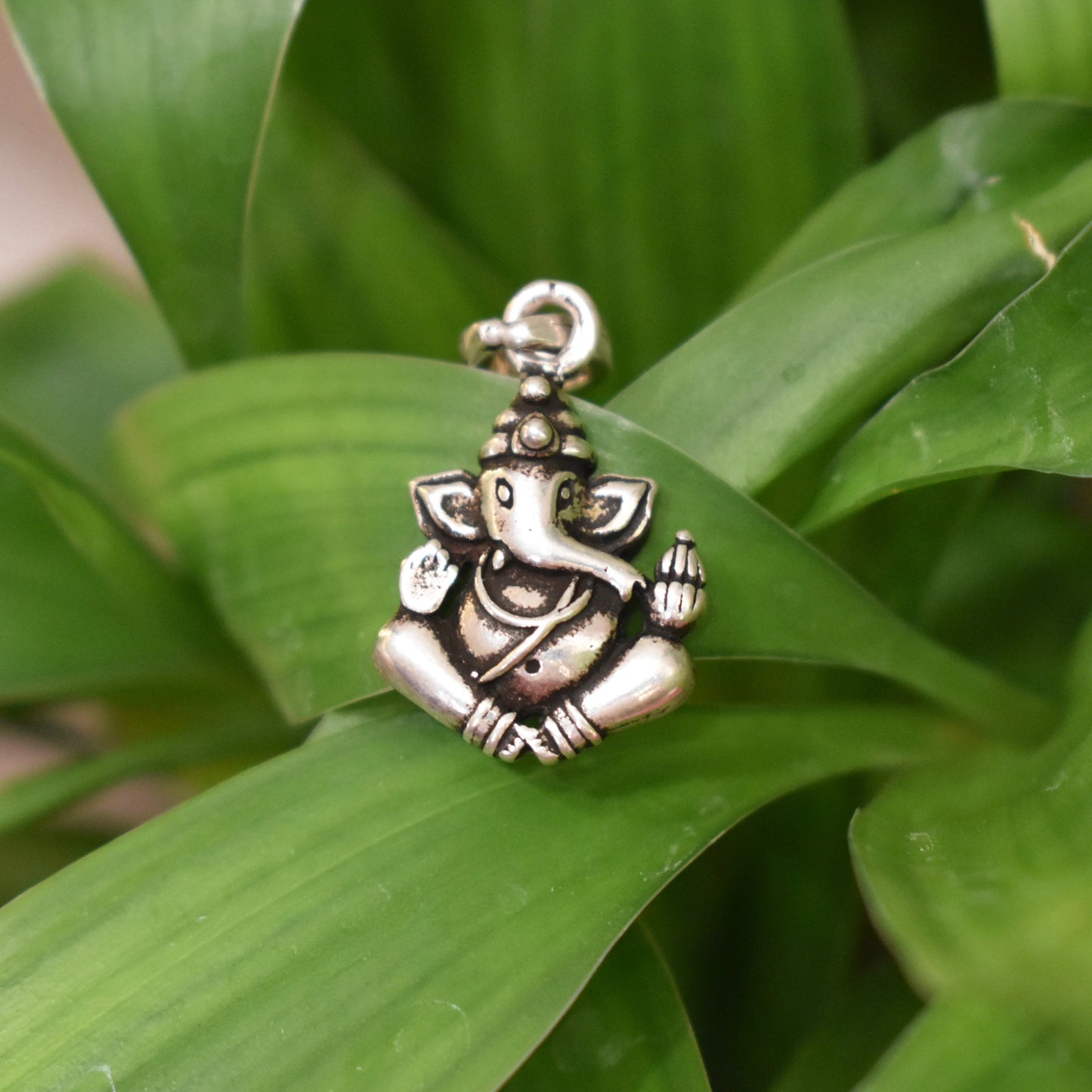925 Silver Ganesh ji Pendant