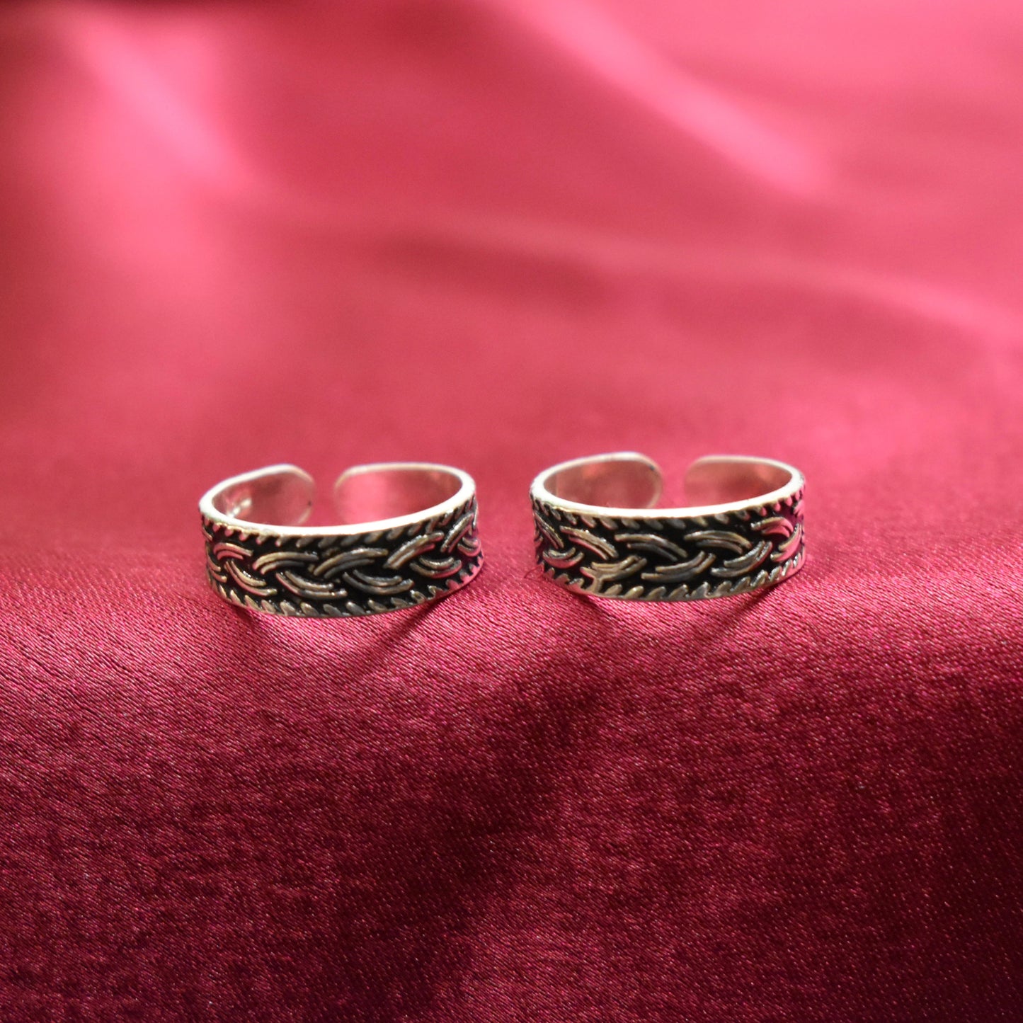 925 Silver Band Toe Ring