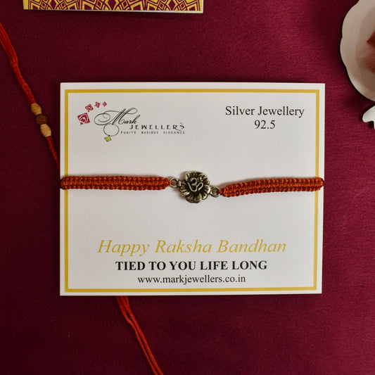 925 Silver OM Rakhi
