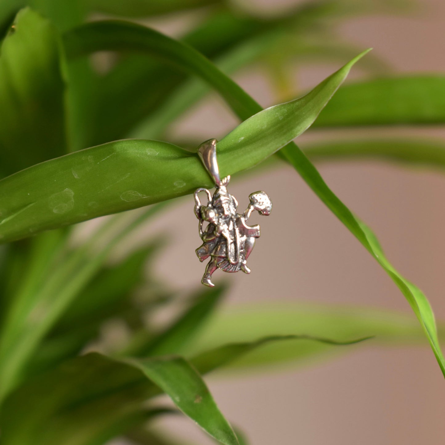 925 Silver Hanuman Ji Pendant