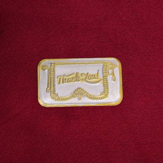 999 Silver Hallmarked Thank You Coin - 10gms