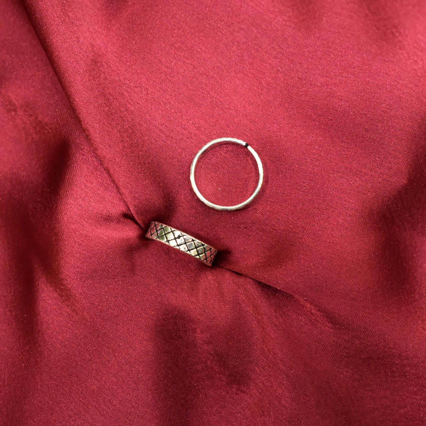 925 Silver Band Toe Ring