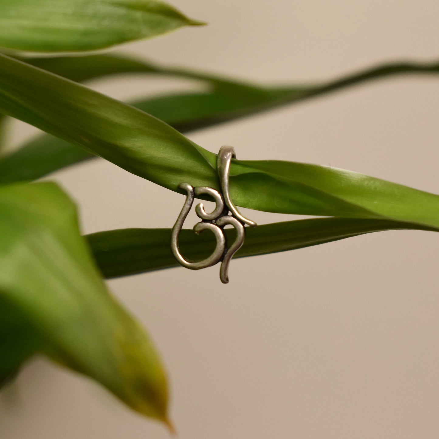 925 Silver OM Pendant