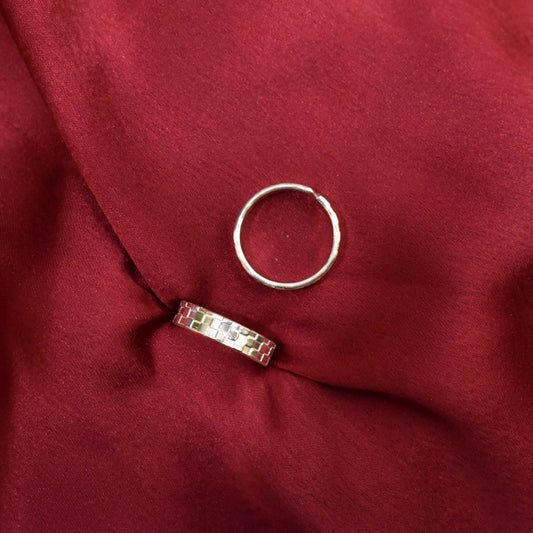 925 Silver Band Toe Ring