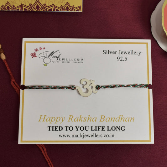 925 Silver OM Rakhi