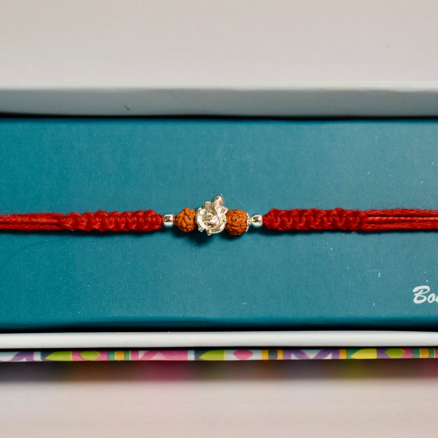 Ganesha Rakhi with Rudraksha