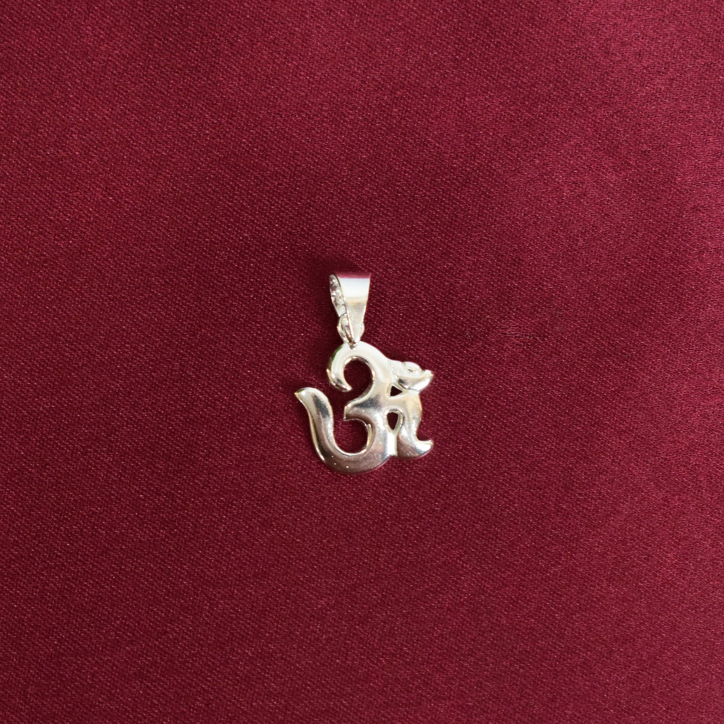925 Silver OM Pendant