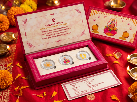 999 Silver Lakshmi Tatva Coin Set