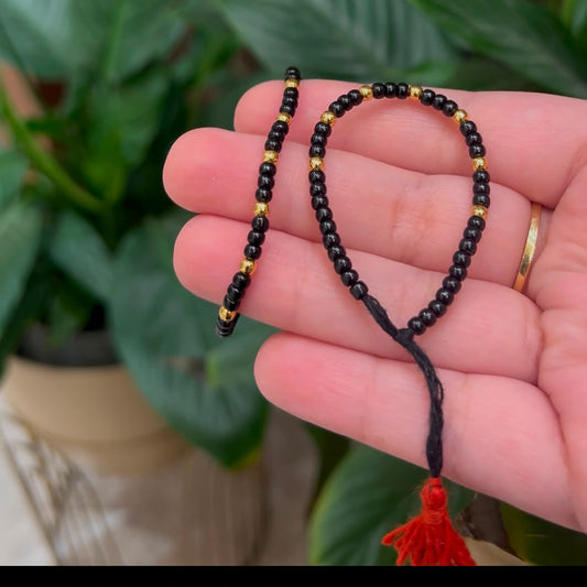 Black and Gold Nazariya Baby Bracelets(Design 1)