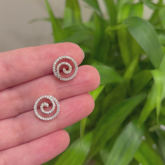 Classic Spiral Studs