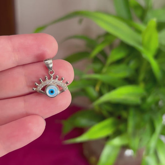 925 Silver Evil Eye Pendant