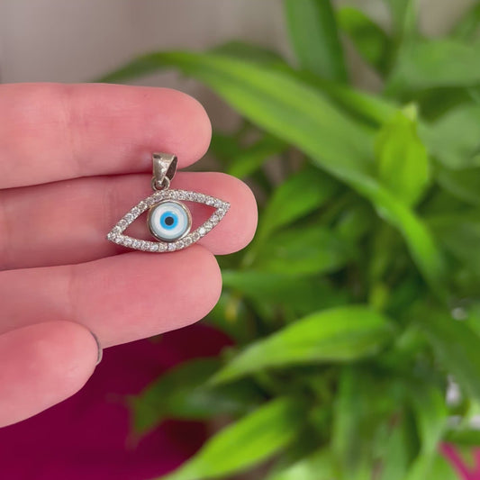 925 Silver Evil Eye Pendant