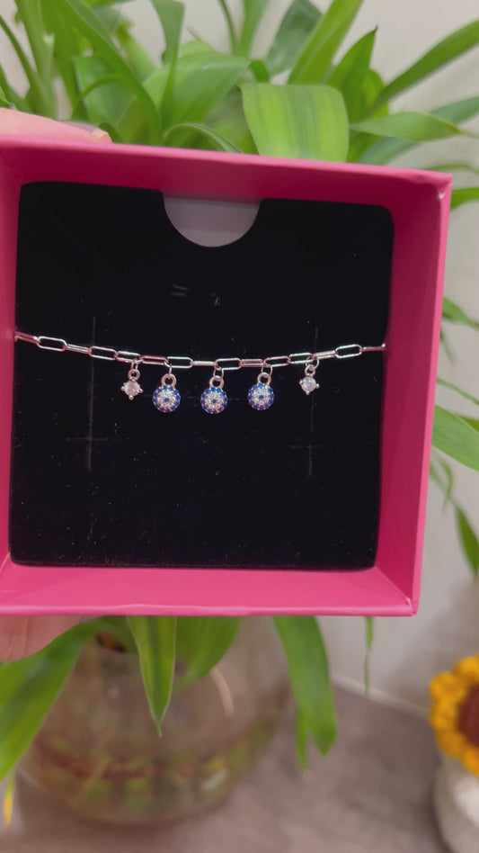 925 Silver Charm Bracelet