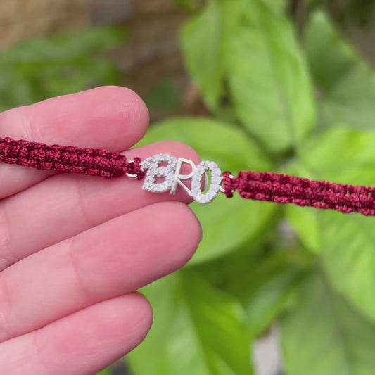 925 Silver BRO Rakhi